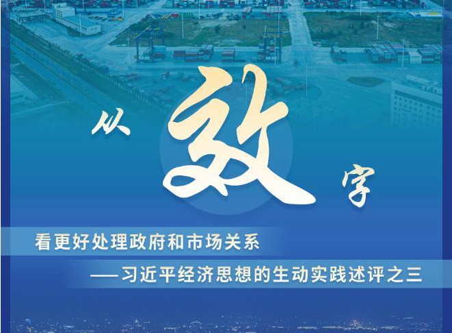 从“效”字看更好处理政府和市场关系